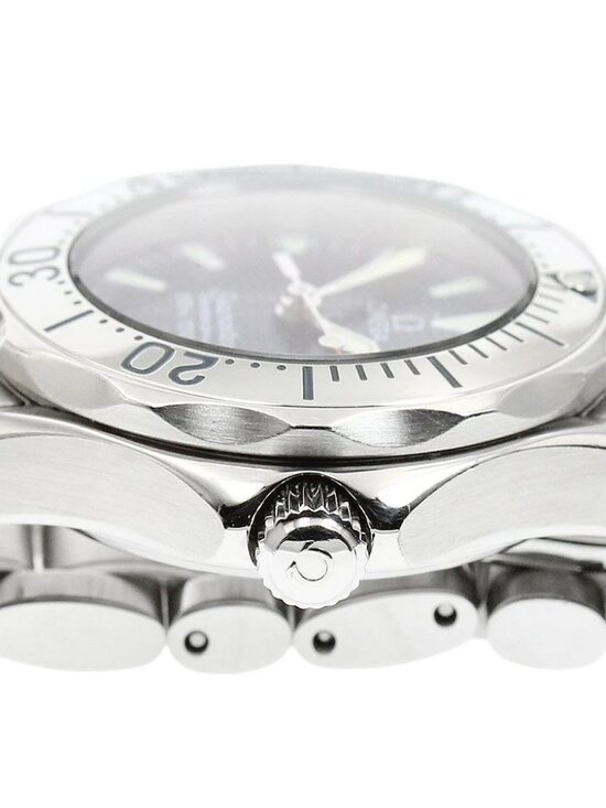 OMEGA Seamaster300m 2285.80 Date blue Dial Quartz Ladies Watch_950386 main image 4